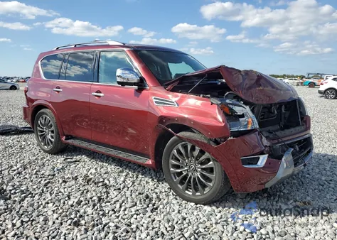 2023 Nissan Armada Platinum из США, поврежденный, VIN JN8AY2DB5P9834313